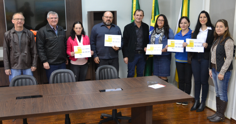 MAIS GANHADORES NO SORTEIO MUNICIPAL